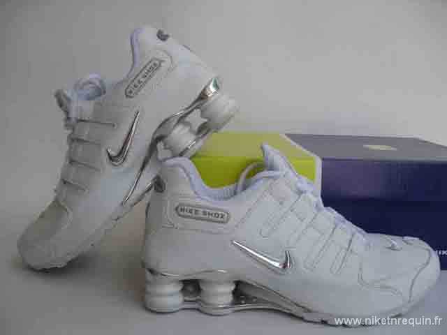 arrial nouvelle Nike Shox NZ blanc argent (1)